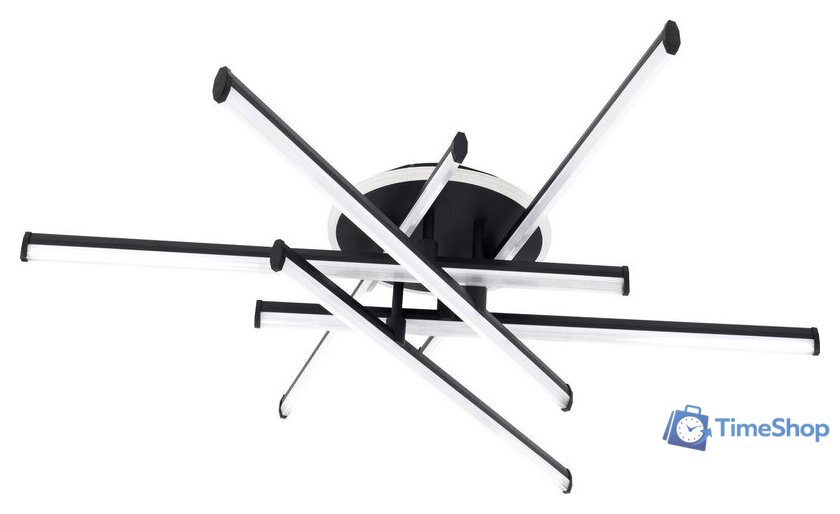 Припотолочная люстра Mirastyle XL-60332/6B+1 BK - Изображение №1 — Интернет-магазин Time-Shop