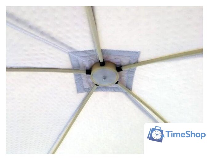 Палатка для зимней рыбалки Следопыт КУБ 5 Premium (белый/оливковый) - Изображение №3 — Интернет-магазин Time-Shop