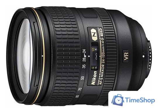 Объектив Nikon AF-S NIKKOR 24-120mm f/4G ED VR - Изображение №1 — Интернет-магазин Time-Shop