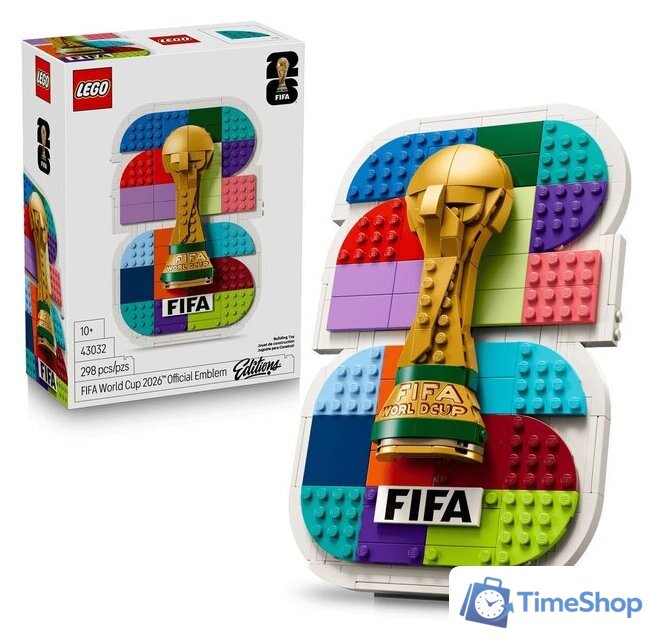 Конструктор LEGO Editions 43032 FIFA World Cup 2026 Official Emblem - Изображение №1 — Интернет-магазин Time-Shop