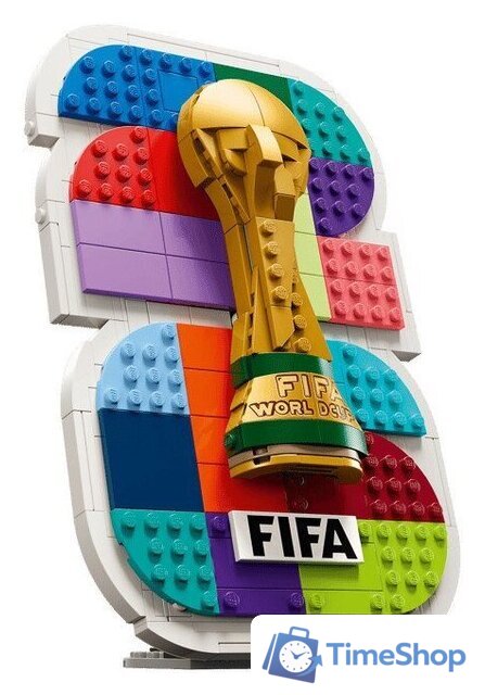 Конструктор LEGO Editions 43032 FIFA World Cup 2026 Official Emblem - Изображение №3 — Интернет-магазин Time-Shop