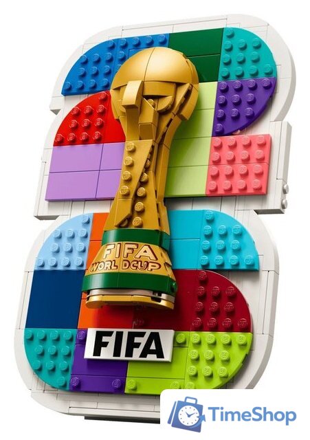Конструктор LEGO Editions 43032 FIFA World Cup 2026 Official Emblem - Изображение №2 — Интернет-магазин Time-Shop