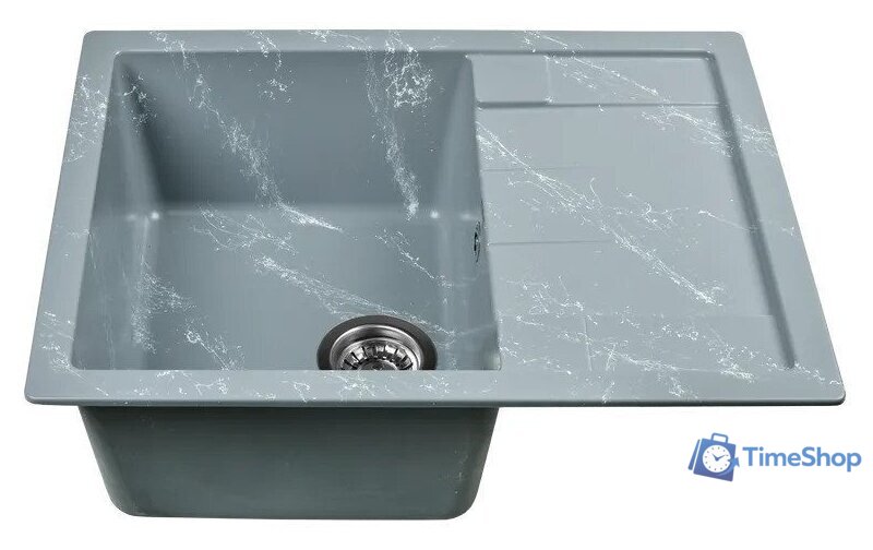 Кухонная мойка Wisent WB22-17 (с сифоном GER013) - Изображение №2 — Интернет-магазин Time-Shop