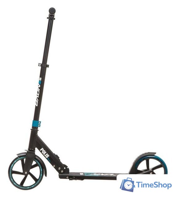 Двухколесный подростковый самокат Novatrack Polis 200 Pro'10 200.POLIS.BL21 (синий) - Изображение №2 — Интернет-магазин Time-Shop