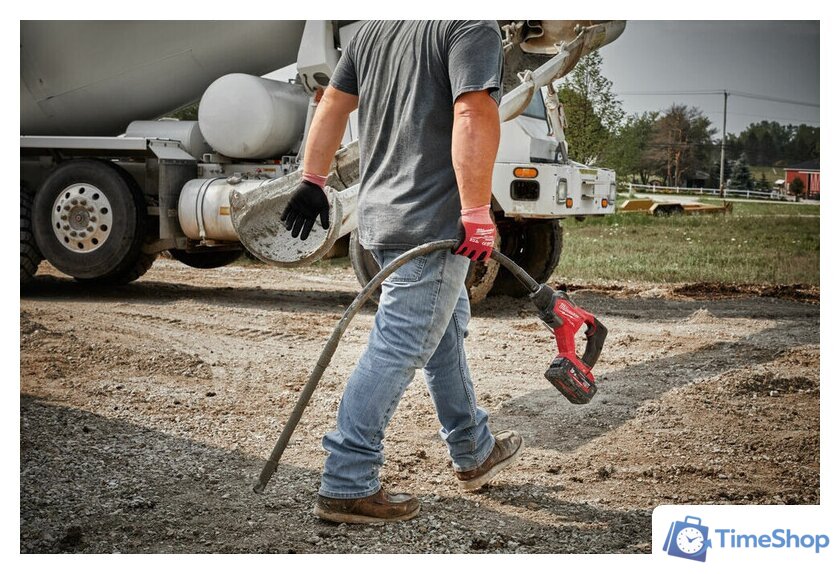 Вибратор глубинный Milwaukee M18 FUEL M18FCVN12-0 4933479596 (без АКБ) - Изображение №9 — Интернет-магазин Time-Shop