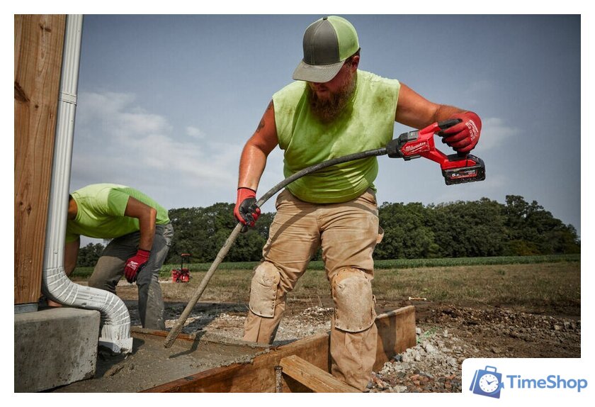 Вибратор глубинный Milwaukee M18 FUEL M18FCVN12-0 4933479596 (без АКБ) - Изображение №13 — Интернет-магазин Time-Shop