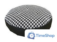 Лежак AntePrima Bonheur BONPUFPDPNER02 (черный/белый) - Изображение №1 — Интернет-магазин Time-Shop