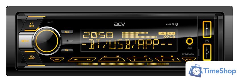 USB-магнитола ACV AVS-950BM - Изображение №1 — Интернет-магазин Time-Shop