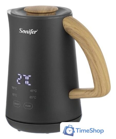 Электрический чайник Sonifer SF-2143 (черный) - Изображение №1 — Интернет-магазин Time-Shop