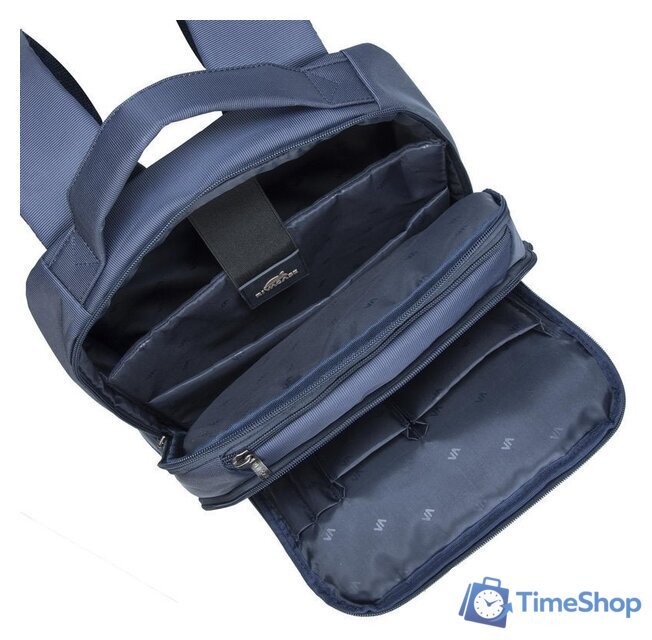 Городской рюкзак Rivacase 8262 (синий) - Изображение №4 — Интернет-магазин Time-Shop
