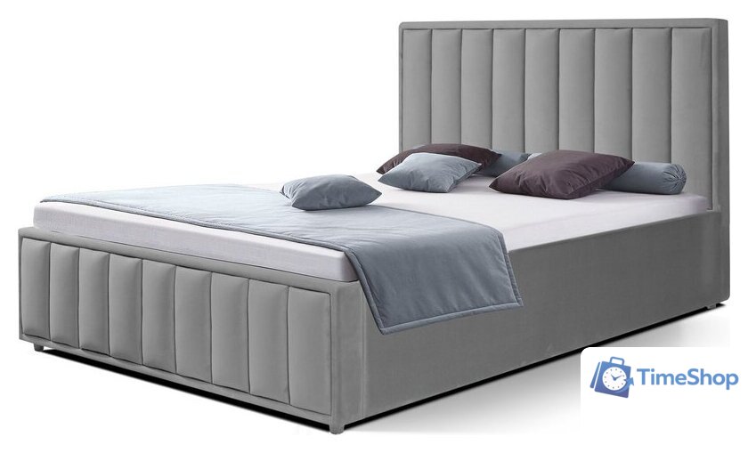 Кровать ФорестДекоГрупп Стелла 2 160x200 без ПМ (Veluta Lux 51) - Изображение №1 — Интернет-магазин Time-Shop