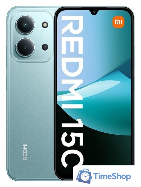 Телефон Xiaomi Redmi 15C 4G 4GB/128GB международная версия (зеленый) - Изображение №1 — Интернет-магазин Time-Shop