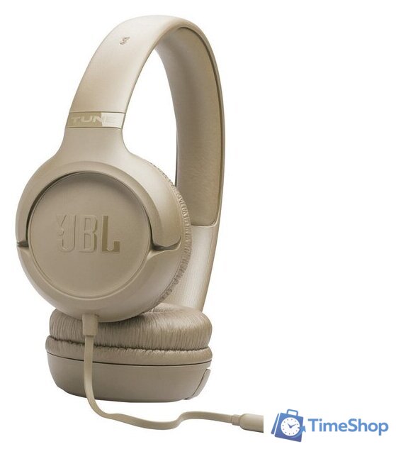 Наушники JBL Tune 530 (бежевый) - Изображение №5 — Интернет-магазин Time-Shop