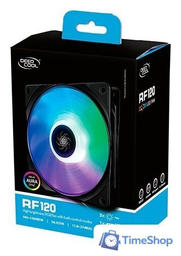 Комплект вентиляторов для корпуса DeepCool RF 120 (3 шт.) - Изображение №8 — Интернет-магазин Time-Shop