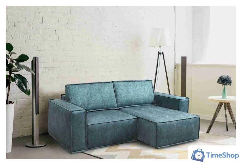 Угловой диван Sempla Тулон 6 (аликанте изумруд) - Изображение №5 — Интернет-магазин Time-Shop