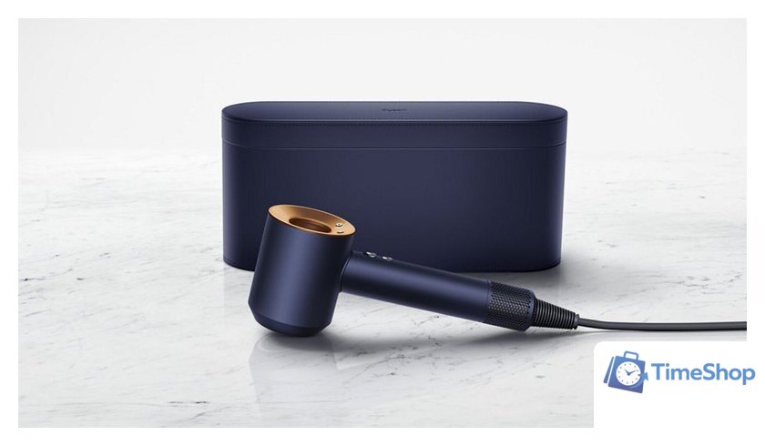 Фен Dyson HD07 Supersonic (евровилка, берлинская лазурь/медный) - Изображение №4 — Интернет-магазин Time-Shop