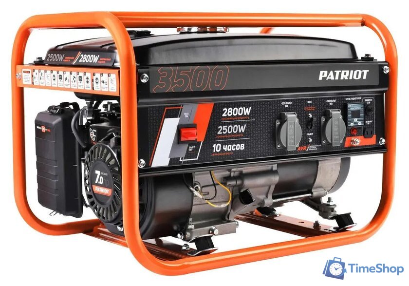 Бензиновый генератор Patriot GRS 3500 - Изображение №1 — Интернет-магазин Time-Shop
