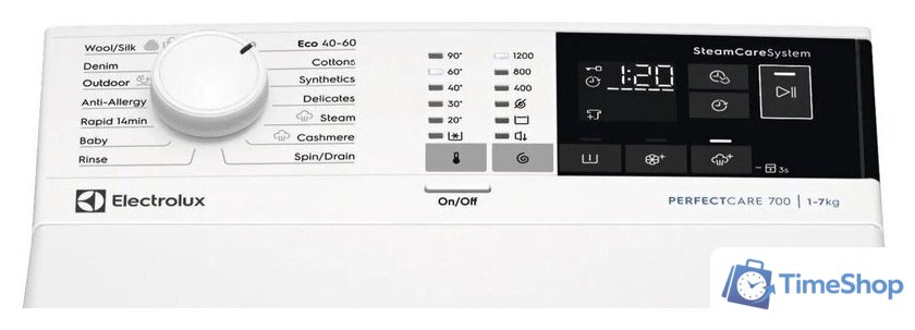 Стиральная машина с вертикальной загрузкой Electrolux EW7T4272E - Изображение №2 — Интернет-магазин Time-Shop
