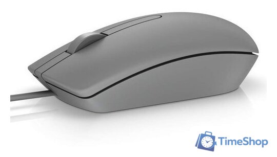 Мышь Dell Optical Mouse MS116 (серый) - Изображение №2 — Интернет-магазин Time-Shop