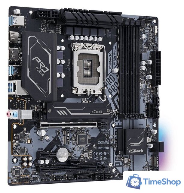Материнская плата ASRock H670M Pro RS - Изображение №5 — Интернет-магазин Time-Shop