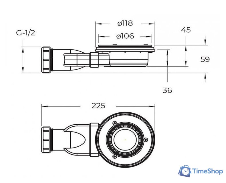 Душевой поддон BelBagno TRAY-MR-UNO-AH-120/80-35-W 120x80 - Изображение №8 — Интернет-магазин Time-Shop
