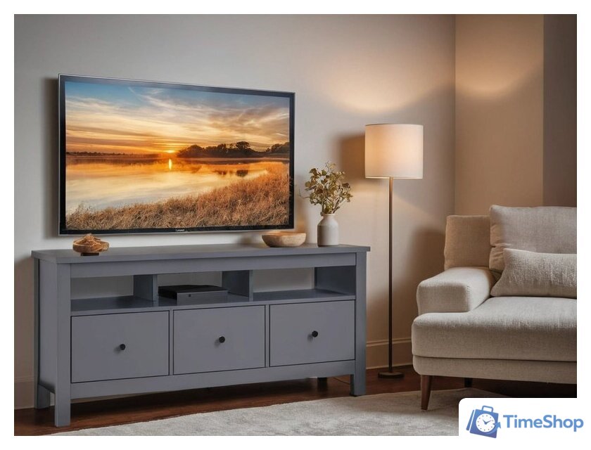 Тумба Mio Tesoro Сага 2.08.03.090.4 (серый) - Изображение №2 — Интернет-магазин Time-Shop