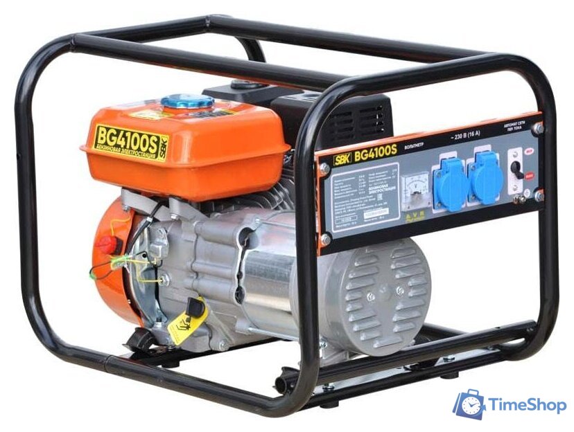Бензиновый генератор SBK BG4100S - Изображение №1 — Интернет-магазин Time-Shop