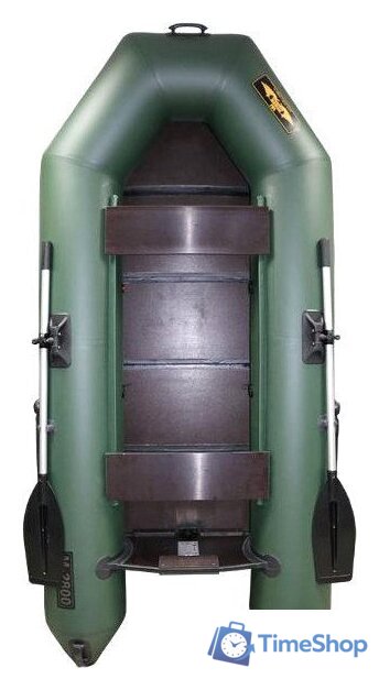 Моторно-гребная лодка Муссон 2800 СК LIGHT (зеленый) - Изображение №1 — Интернет-магазин Time-Shop