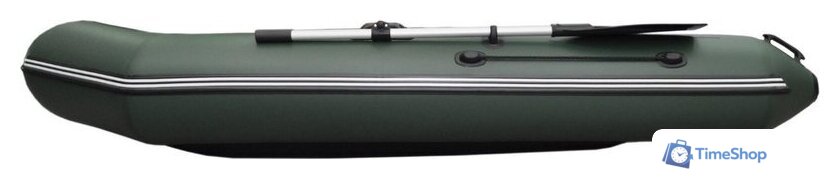 Моторно-гребная лодка Муссон 2800 СК LIGHT (зеленый) - Изображение №8 — Интернет-магазин Time-Shop