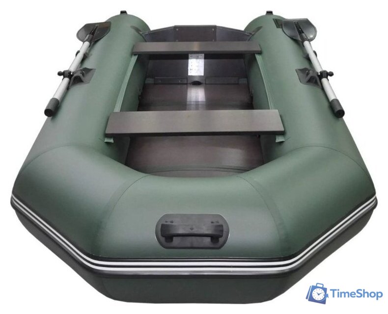 Моторно-гребная лодка Муссон 2800 СК LIGHT (зеленый) - Изображение №5 — Интернет-магазин Time-Shop