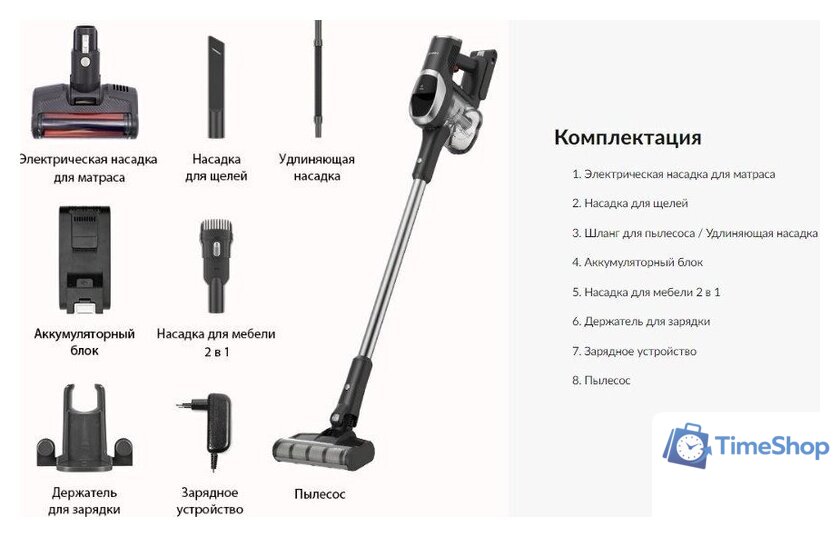 Пылесос Jimmy Cordless Vacuum Cleaner JV83 Pro (черный/серый) - Изображение №16 — Интернет-магазин Time-Shop