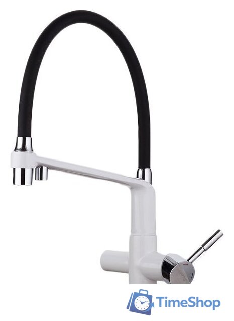 Смеситель Gappo G4398-9 (белый/черный) - Изображение №1 — Интернет-магазин Time-Shop