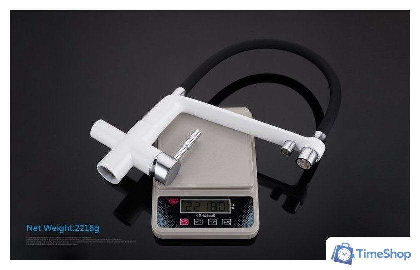 Смеситель Gappo G4398-9 (белый/черный) - Изображение №10 — Интернет-магазин Time-Shop