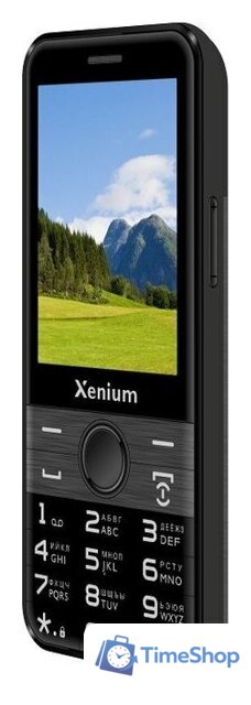 Кнопочный телефон Xenium X800 (черный/серый) - Изображение №3 — Интернет-магазин Time-Shop