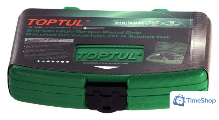 Универсальный набор инструментов Toptul GAAI5401 54 предмета - Изображение №2 — Интернет-магазин Time-Shop