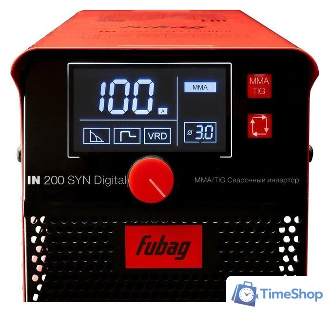 Сварочный инвертор Fubag IN 180 SYN Digital 41387 - Изображение №2 — Интернет-магазин Time-Shop