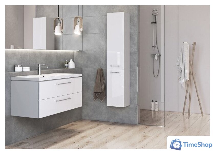  Cersanit Шкаф-пенал Lara SL-LAR/Wh - Изображение №5 — Интернет-магазин Time-Shop