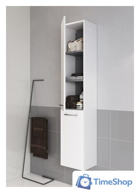  Cersanit Шкаф-пенал Lara SL-LAR/Wh - Изображение №3 — Интернет-магазин Time-Shop