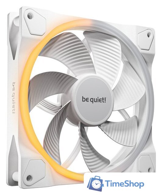 Вентилятор для корпуса be quiet! Light Wings 140mm PWM Reverse White BL135 - Изображение №1 — Интернет-магазин Time-Shop