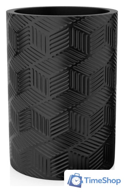 Аксессуары для ванной и туалета FORA Delicate Black (4 предмета) - Изображение №5 — Интернет-магазин Time-Shop