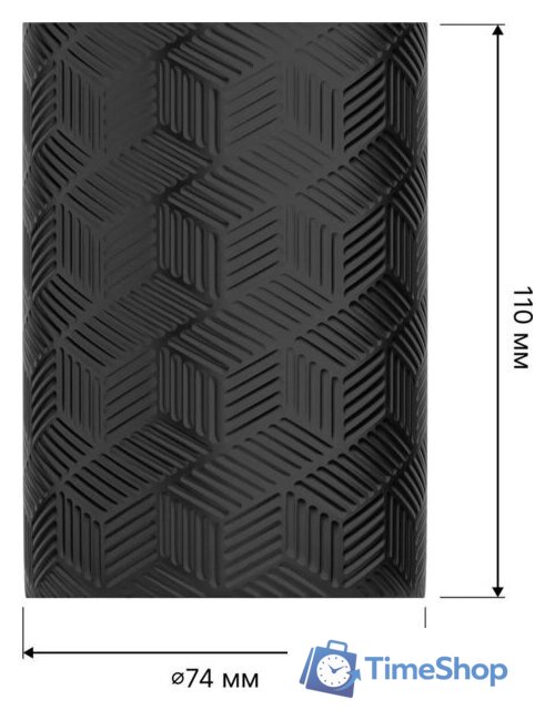 Аксессуары для ванной и туалета FORA Delicate Black (4 предмета) - Изображение №11 — Интернет-магазин Time-Shop