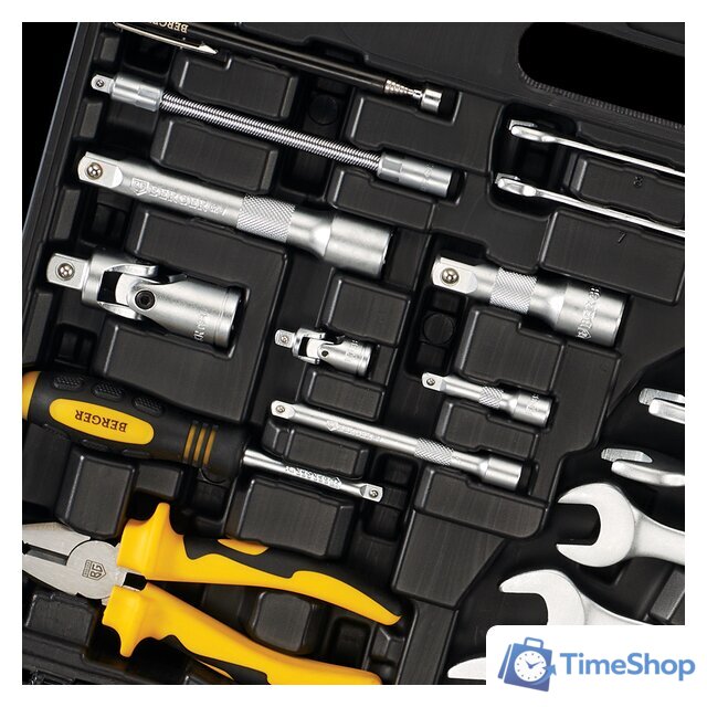 Универсальный набор инструментов Berger BG099-1214 (99 предметов) - Изображение №6 — Интернет-магазин Time-Shop