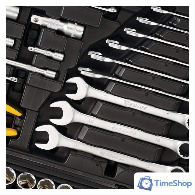 Универсальный набор инструментов Berger BG099-1214 (99 предметов) - Изображение №7 — Интернет-магазин Time-Shop