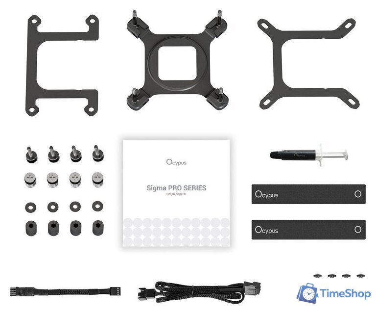 Система жидкостного охлаждения для процессора Ocypus Sigma L24 PRO BK Sigma-L24-BK2ANWL00P-GL - Изображение №6 — Интернет-магазин Time-Shop