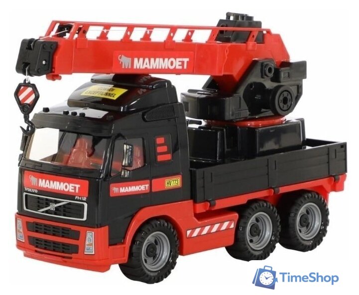 Автомобиль с краном Полесье Автомобиль-кран с краном Mammoet Volvo 56979 - Изображение №1 — Интернет-магазин Time-Shop