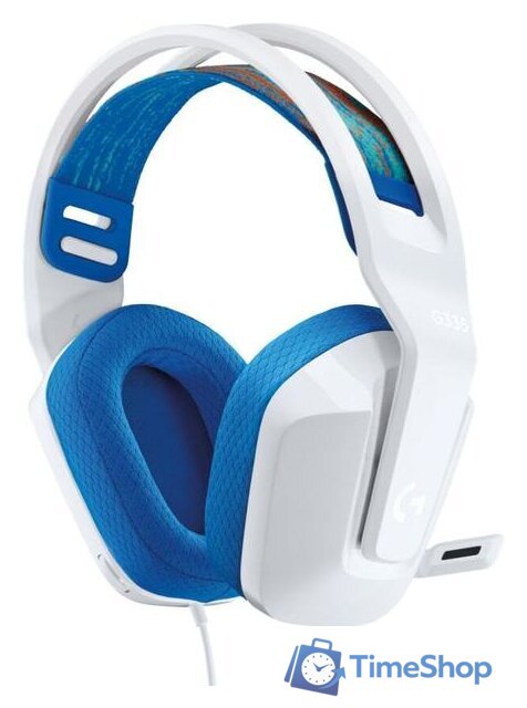 Наушники Logitech G335 (белый) - Изображение №3 — Интернет-магазин Time-Shop