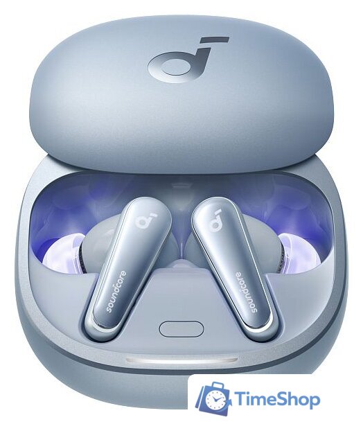 Наушники Anker SoundCore Liberty 4 (серо-голубой) - Изображение №1 — Интернет-магазин Time-Shop