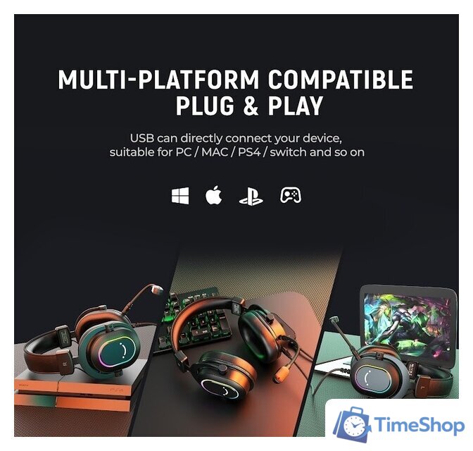 Наушники FIFINE H6 (черный) - Изображение №13 — Интернет-магазин Time-Shop