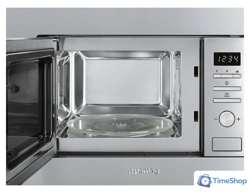 Микроволновая печь Smeg FMI017X - Изображение №2 — Интернет-магазин Time-Shop