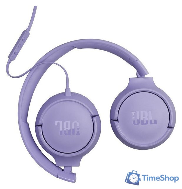 Наушники JBL Tune 520C USB-C (фиолетовый) - Изображение №5 — Интернет-магазин Time-Shop